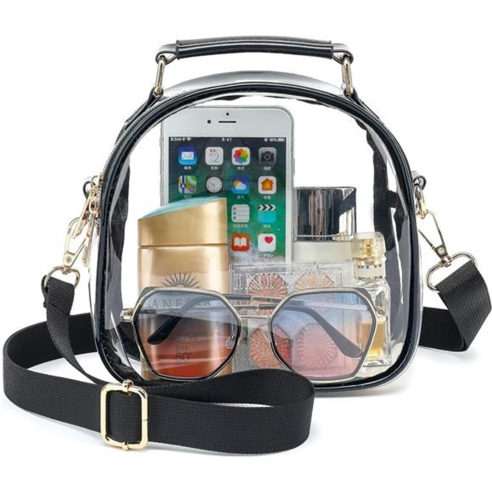 Clear Purses for Women Stadium, Cute Clear Bag Stadium Approved, Clear Handbag \